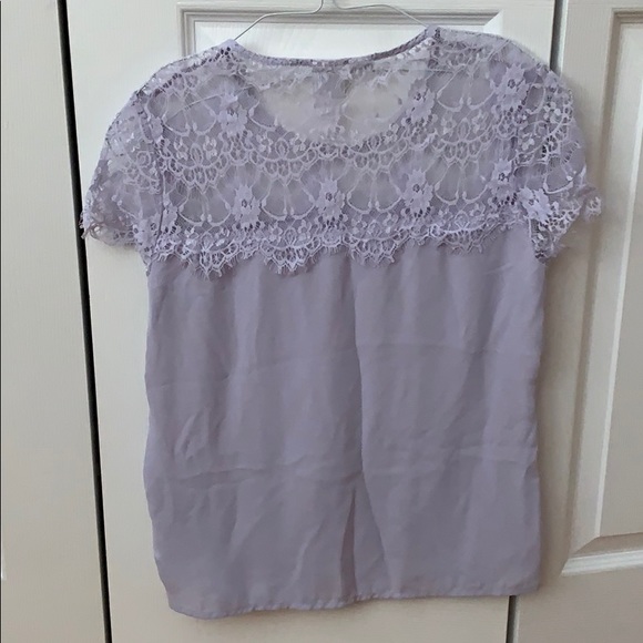 Lavender Lace Top (Vero Moda) - Picture 4 of 5